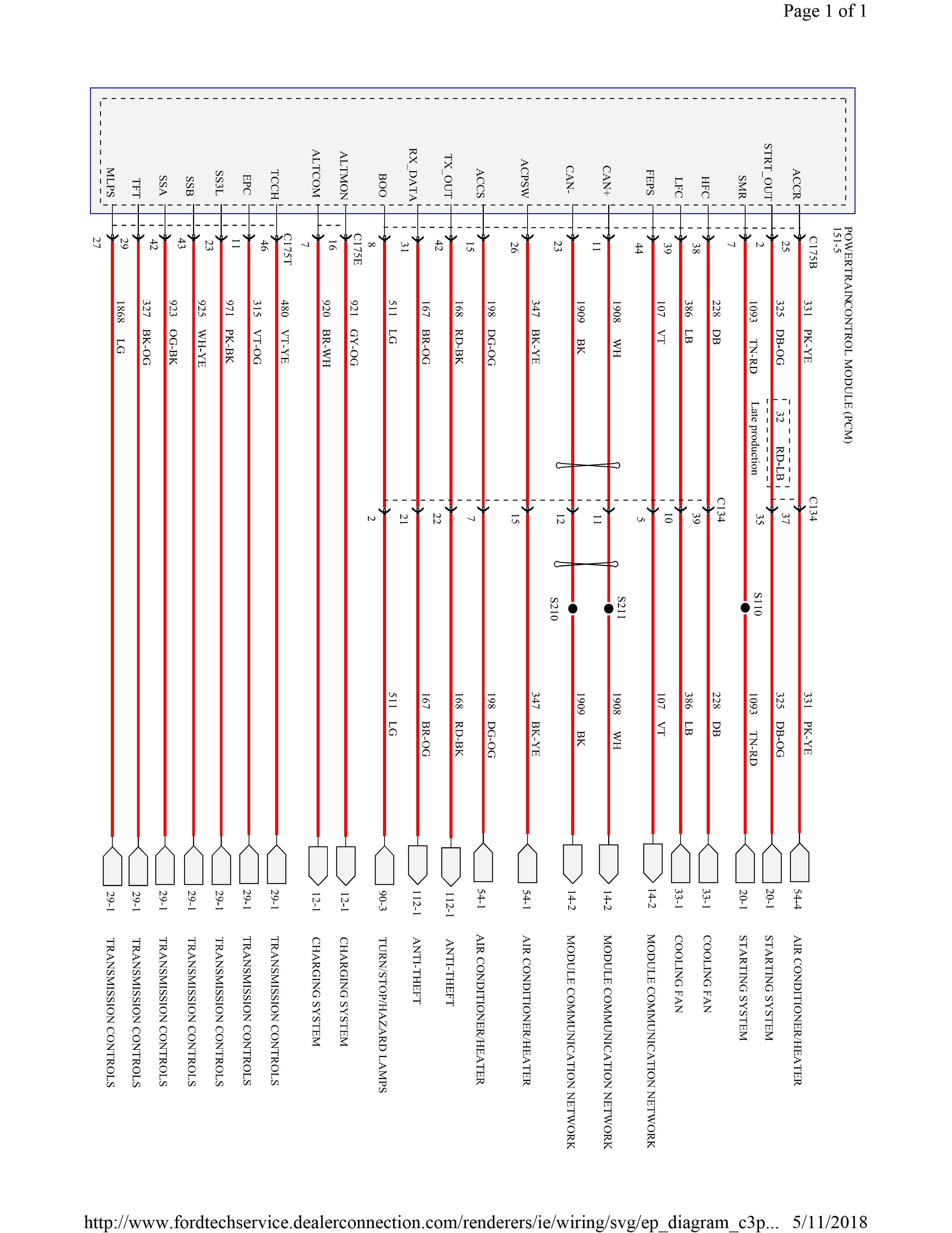 Mazda Tribute 2005-2007 wiring diagrams